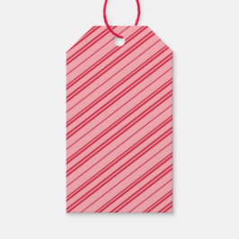 Pink and Red Christmas Candy Cane Stripes  Cadeaulabel