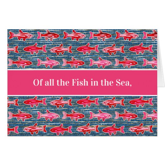 Pink and Red Fish for Valentine's Day (Voorkant Horizontaal)