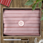 Pink and Red Galentine Hand Drawn Line Pattern Tissuepapier