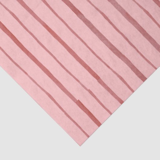 Pink and Red Galentine Hand Drawn Line Pattern Tissuepapier (Detail)