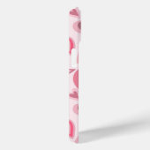 Pink and Red Layered Heart Pattern Case-Mate iPhone Case (Achterkant / Rechts)