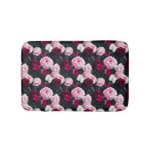 Pink and Red Painted Roses Badmat (Voorkant)