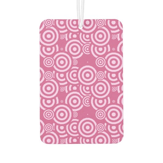 pink and white geometric luchtverfrisser (Achterkant)