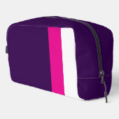 Pink and White on Navy Toilettasje (Rechterhoek)