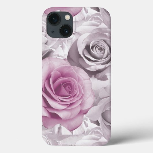 Pink and White Rose Retina Case (Achterkant)