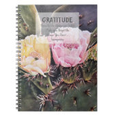 Pink and Yellow Flowers Gratitude Notitieboek (Voorkant)