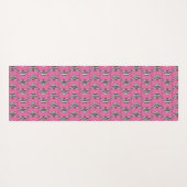 Pink Angel Fish Yogamat (Achterkant (horizontaal))