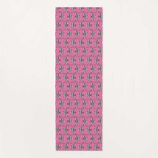 Pink Angel Fish Yogamat (Voorkant)