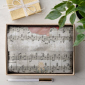 Pink Angel - kerstblad Music Decoupage Holiday Tissuepapier (Geschenk)