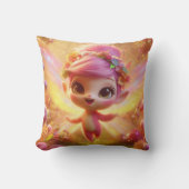 Pink Angel Kussen (Voorkant)