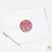 Pink Angel Sticker (Envelop)