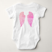 Pink Angel Wings Romper (Achterkant)