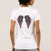 Pink Angel Wings Tee Shirt (Achterkant)