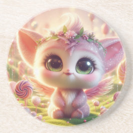 Pink Angel Zandsteen Onderzetter