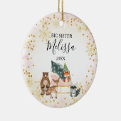 PINK ANIMAL Zister kerstcadeautjes Ornament for (Rechts)