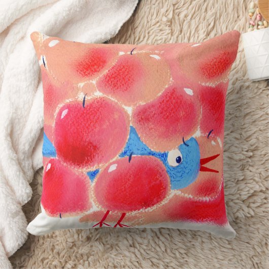 PINK APPARAAT BIRD PILLOW KUSSEN (Deken)