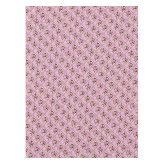 PINK APPARAAT BLOSSOMS DECOR TAFELKLEED (Voorkant)