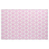 Pink Atom Symbool Fabric Stof (Yard (91,4 cm))