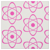 Pink Atom Symbool Fabric Stof (Swatch)