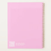 Pink Aura Big Year Planner (Achterkant)