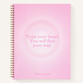 Pink Aura Message Notebook Notitieboek
