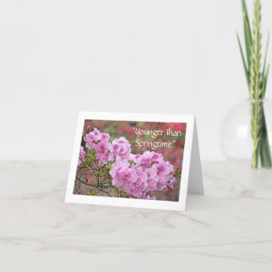 PINK AZALEAS BIRTHDAY CA KAART