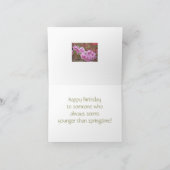 PINK AZALEAS BIRTHDAY CA KAART (Binnen)