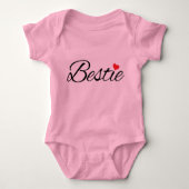 Pink Baby Bestie Romper (Voorkant)