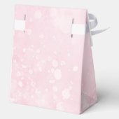 Pink baby girl muslim aqeeqah aqiqah bedankdoosjes (Achterkant)