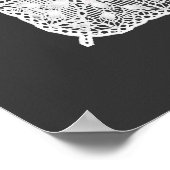 Pink  Baby Girl Princess Poster (Hoek)