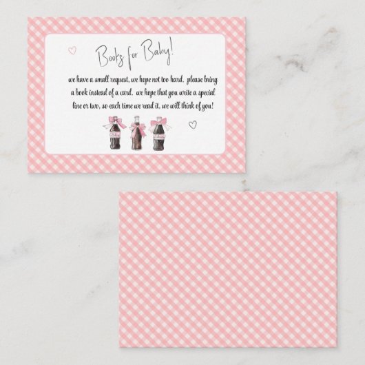 Pink Baby Soda Ready to POP Books for Baby Informatiekaartje (Voorkant / Achterkant)