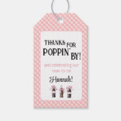 Pink Baby Soda Ready to POP  Cadeaulabel (Voorkant)