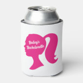 Pink Bachelorette Blikjeskoeler (Blikje Voorkant)