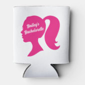 Pink Bachelorette Blikjeskoeler (Voorkant)