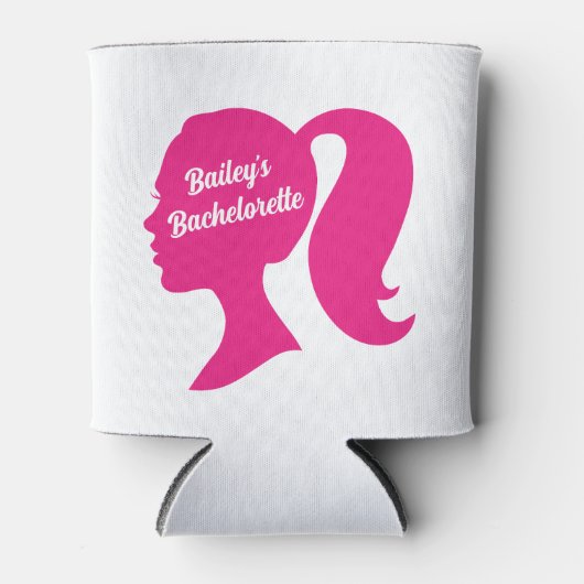 Pink Bachelorette Blikjeskoeler (Voorkant)