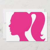 Pink Bachelorette Kaart (Achterkant)