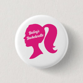 Pink Bachelorette Ronde Button 3,2 Cm