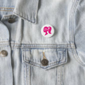 Pink Bachelorette Ronde Button 3,2 Cm (In situ)