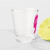 Pink Bachelorette Shot Glas (Links)
