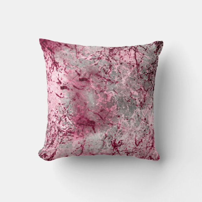 pink backgroundart, deco, pattern, abstract, aged, kussen (Voorkant)