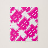 PINK BAHT SIGN ฿ Thaise ฿ Legpuzzel (Verticaal)