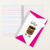 Pink Bake My Day Spiral Notitieboek (Binnen)