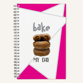 Pink Bake My Day Spiral Notitieboek