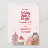 Pink Baking Spirit Bright `Birthday Kaart (Voorkant)