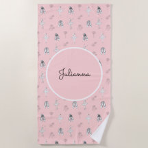 Pink Ballerina and Flowers