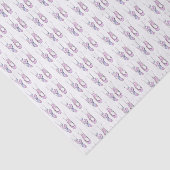Pink Ballerina Ballet Tissuepapier (Detail)