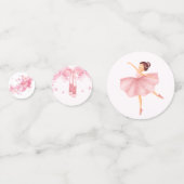 Pink Ballerina Confetti (Voorkanten)