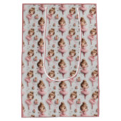 Pink Ballerina Dream with Tutus Medium Cadeauzakje (Achterkant)