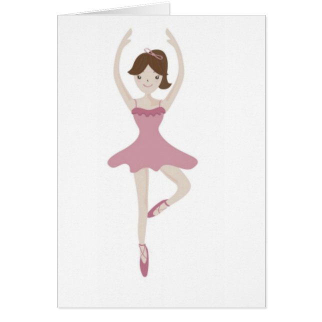Pink Ballerina Girl (Voorkant)