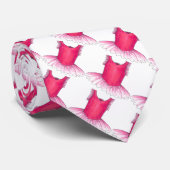 Pink Ballet Dance Teacher Tutu Overweging Dancer S Stropdas (Opgerold)